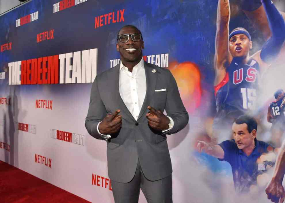 Shannon Sharpe attends Netflix's special screening of "The Redeem Team" at TUDUM Theater on September 22, 2022 in Hollywood, California. (Photo by Charley Gallay/Getty Images for Netflix)