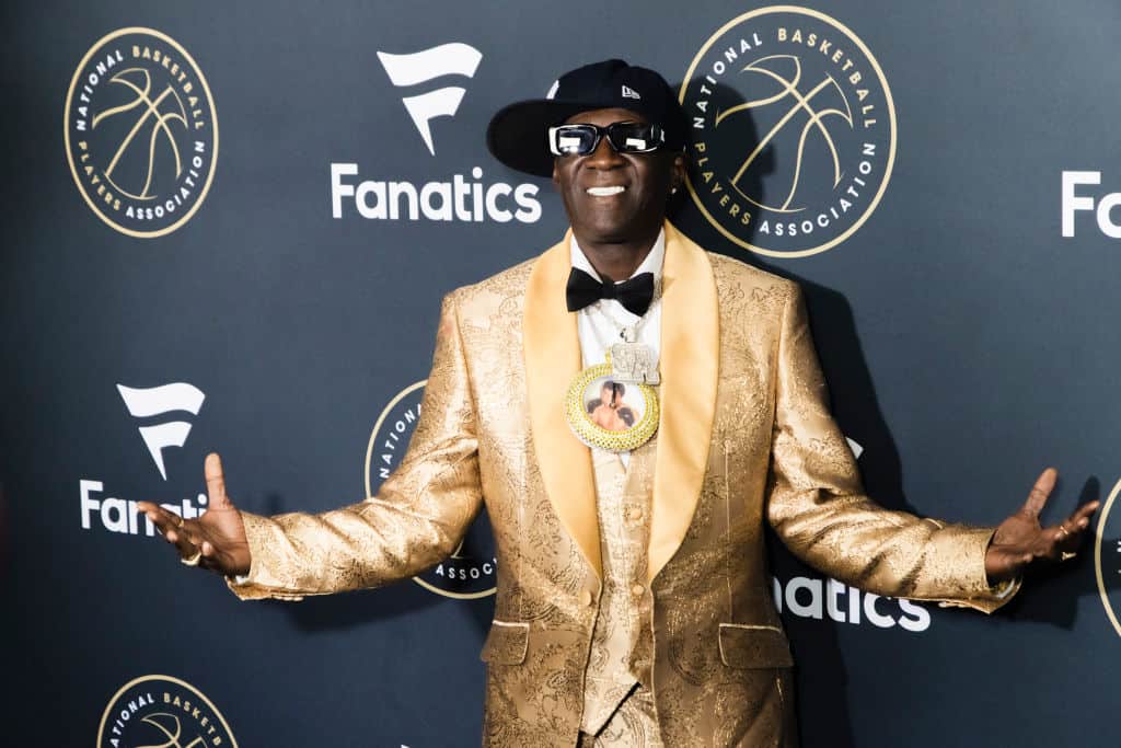 Flavor Flav Honors Eminem While Visiting His Restaurant