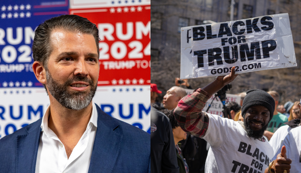 Donald Trump Jr. Says Several Black Men See Him As Their ‘Hero’