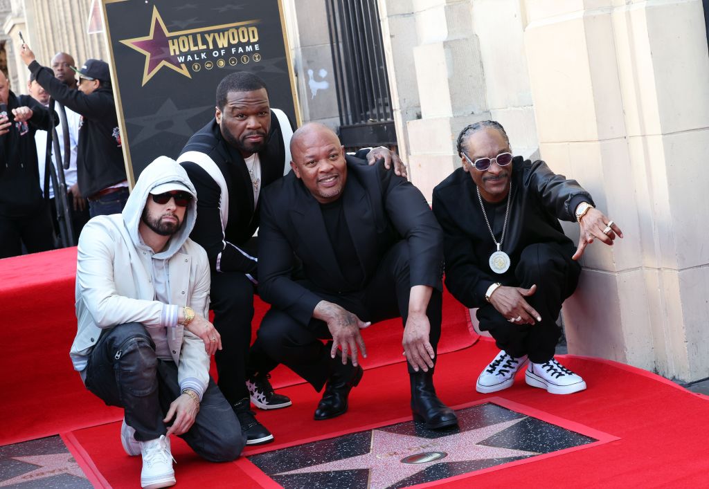 50 Cent, Eminem And Snoop Dogg Join Dr. Dre At Hollywood Walk Of Fame Ceremony