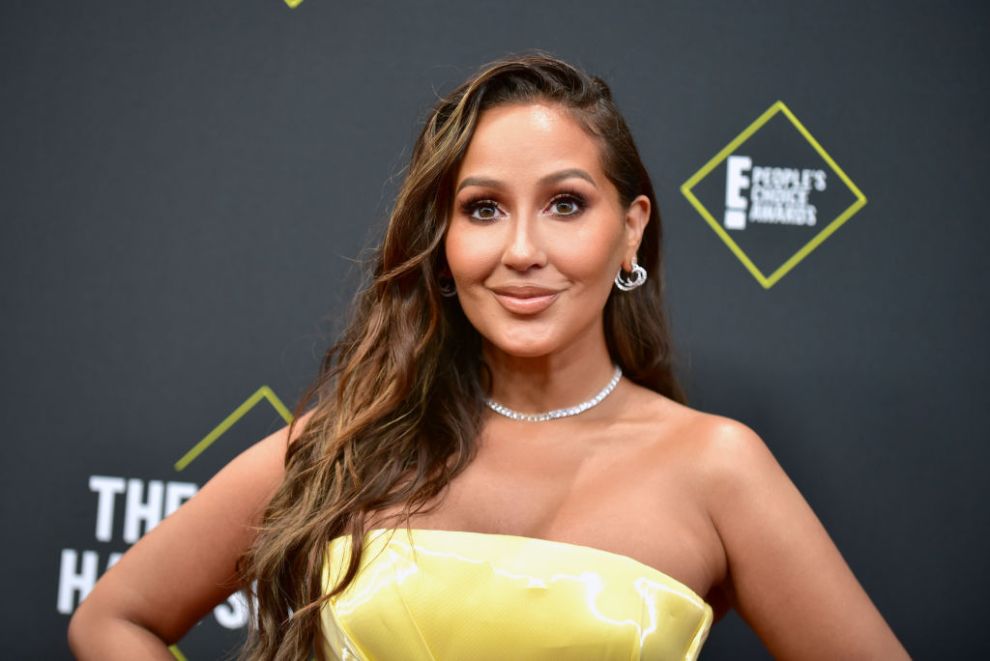 Adrienne Bailon on red carpet