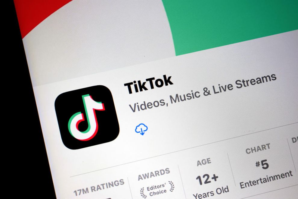 tiktok logo in app store