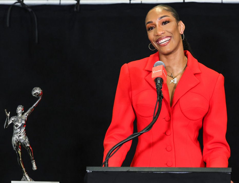 A’ja Wilson Named The 2024 Kia WNBA MVP