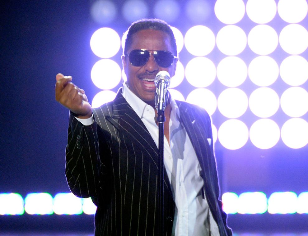 HOLLYWOOD, CA - MAY 13: Marlon Jackson of The Jackson Five performs onstage during "American Idol" XIV Grand Finale at Dolby Theatre on May 13, 2015 in Hollywood, California.