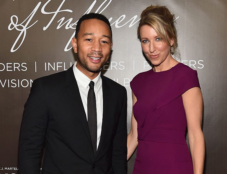 HOLLYWOOD, CA - MAY 15: Recording artist John Legend and Co-President, Atom Factory, Ty Stiklorius attend the T.J. Martell Foundation's Women Of Influence Los Angeles Event at the Loews Hollywood Hotel on May 15, 2015 in Hollywood, California.