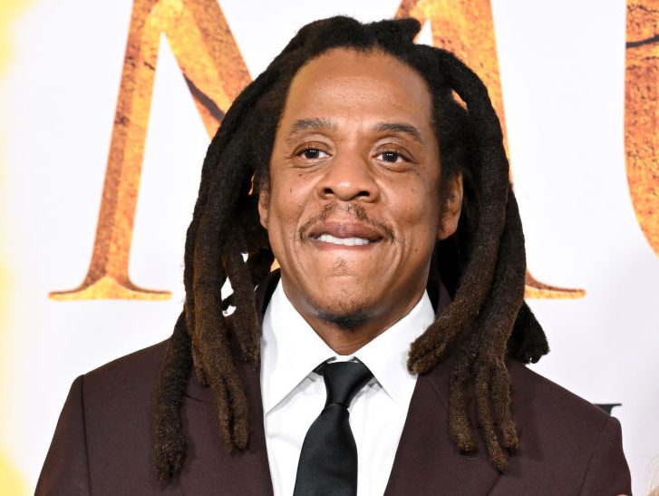 HOLLYWOOD, CALIFORNIA - DECEMBER 09: Jay-Z attends the Los Angeles Premiere of Disney's "Mufasa: The Lion King" at Dolby Theatre on December 09, 2024 in Hollywood, California.