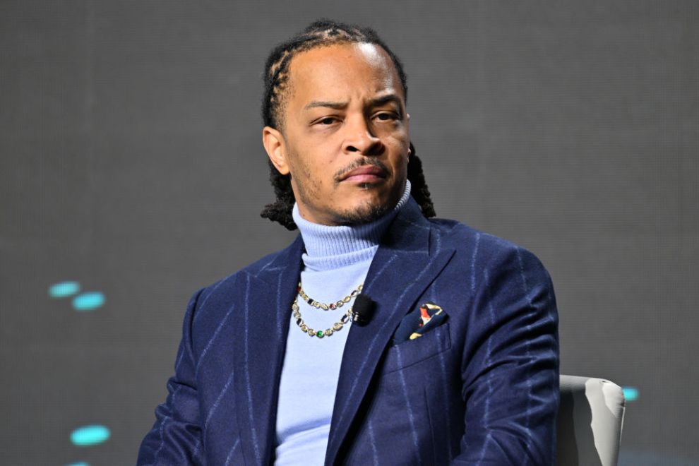 ATLANTA, GEORGIA - DECEMBER 11: Rapper T.I. speaks onstage during 2024 HOPE Global Forum on December 11, 2024 in Atlanta, Georgia