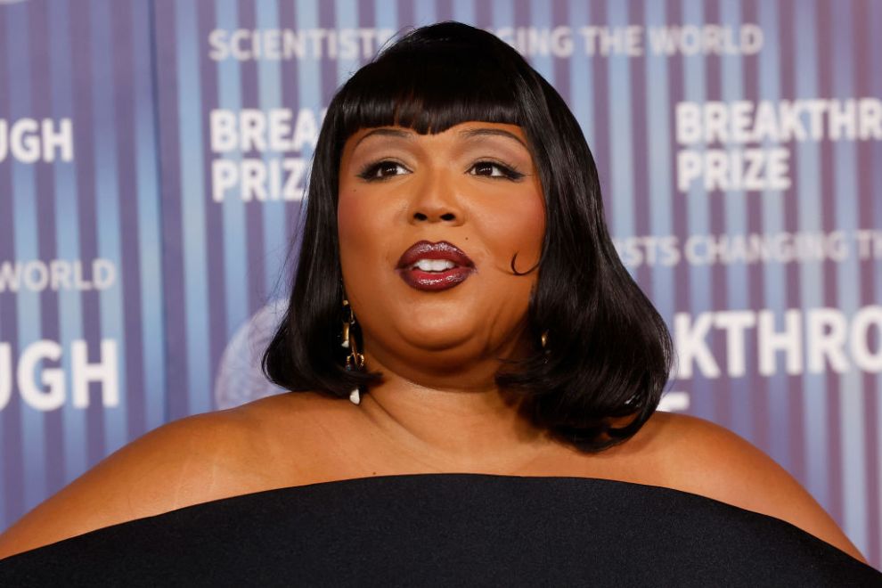 LOS ANGELES, CALIFORNIA - APRIL 13: Lizzo attends the 2024 Breakthrough Prize Ceremony at Academy Museum of Motion Pictures on April 13, 2024 in Los Angeles, California.