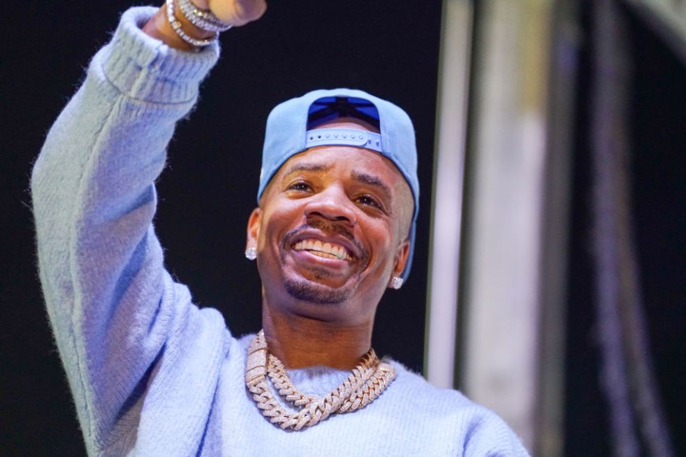 ORLANDO, FLORIDA - NOVEMBER 22: Plies performs onstage during the Florida Classic Block Party at Lake Lorna Doone Park on November 22, 2024 in Orlando, Florida.