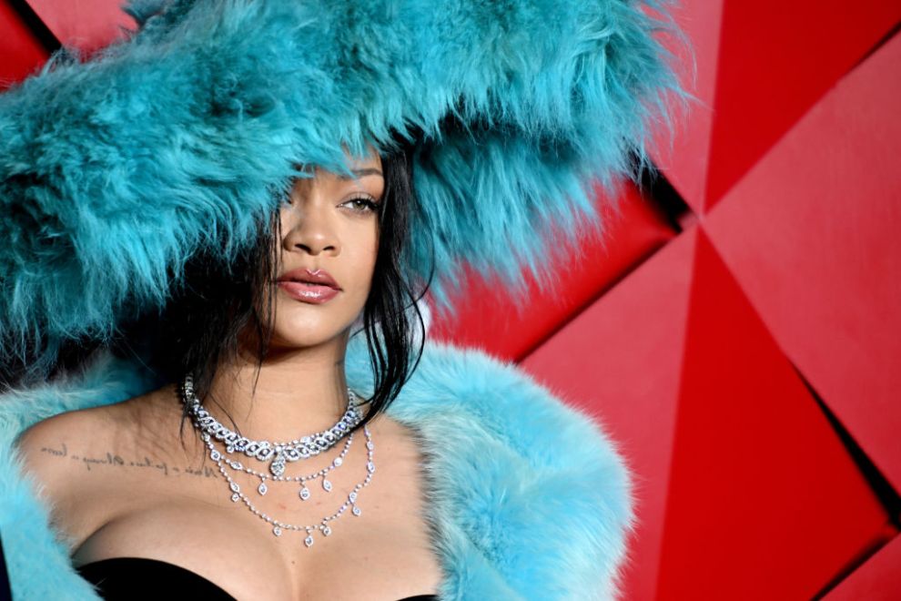 LONDON, ENGLAND - DECEMBER 2: Rihanna attends The Fashion Awards 2024 Presented by Pandora at the Royal Albert Hall on December 2, 2024 in London, England.