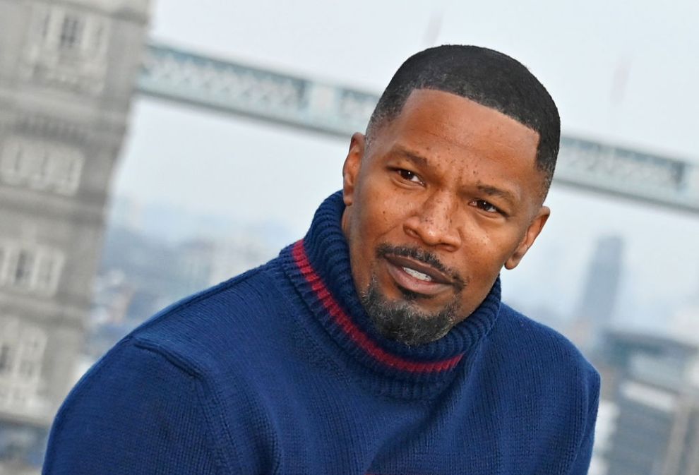 LONDON, ENGLAND - JANUARY 17: Jamie Foxx attends the London photocall for "Back In Action" at Cheval Three Quays on January 17, 2025 in London, England.