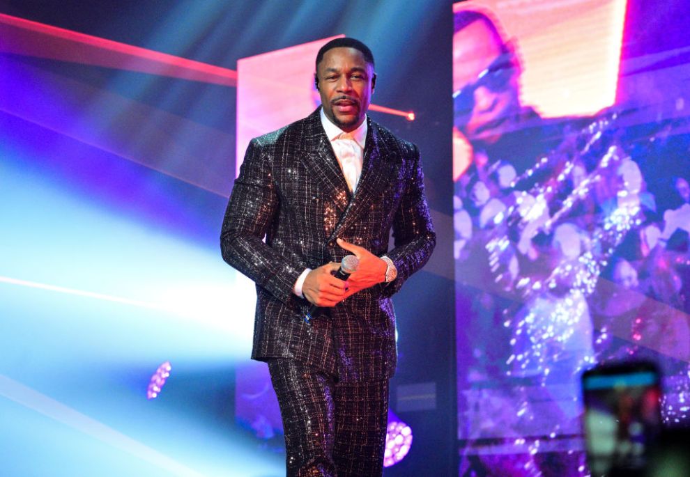 ATLANTA, GEORGIA - MAY 16: Singer Tank performs during R&B Money Tour With Tank & Keri Hilson at Tabernacle on May 16, 2024 in Atlanta, Georgia.