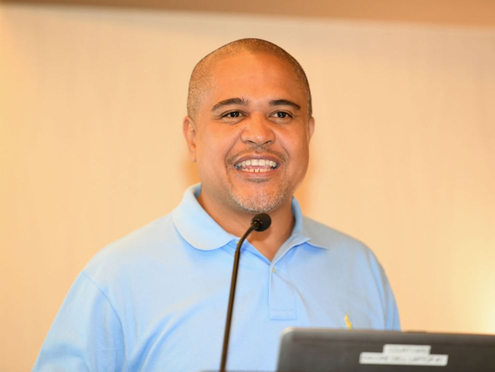 LOS ANGELES, CA - JUNE 23: Producer Irv Gotti speaks at the BET Awards radio remote breakfast during the 2017 BET Awards at Microsoft Square on June 23, 2017 in Los Angeles, California.