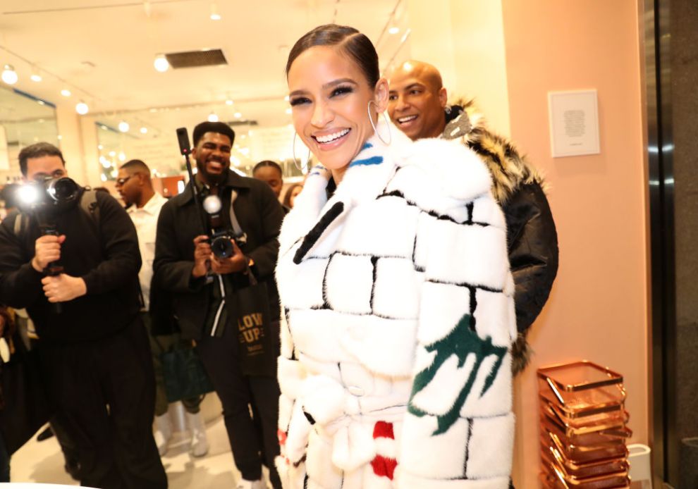 NEW YORK, NEW YORK - DECEMBER 14: Singer-Songwriter Cassie attends Buttah Skin By Dorion Renaud Holiday Pop-Up on December 14, 2022 in New York City.