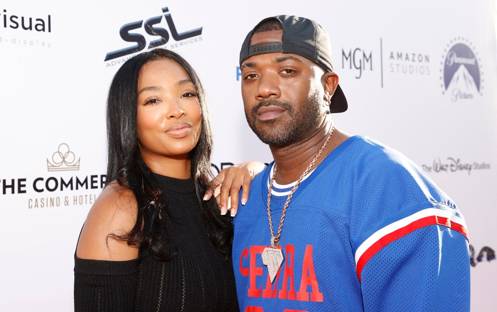 Ray J and Princess Love attend an event in Hollywood, CA.