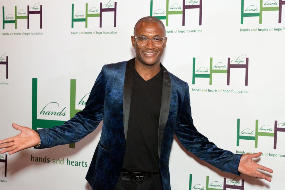 WEST HOLLYWOOD, CALIFORNIA - JUNE 19: Comedian Tommy Davidson attends the Hands and Hearts of Hope Foundation Giveback with The Artists Project at An Evening Of Fun and Comedy at The Comedy Store on June 19, 2019 in West Hollywood, California.
