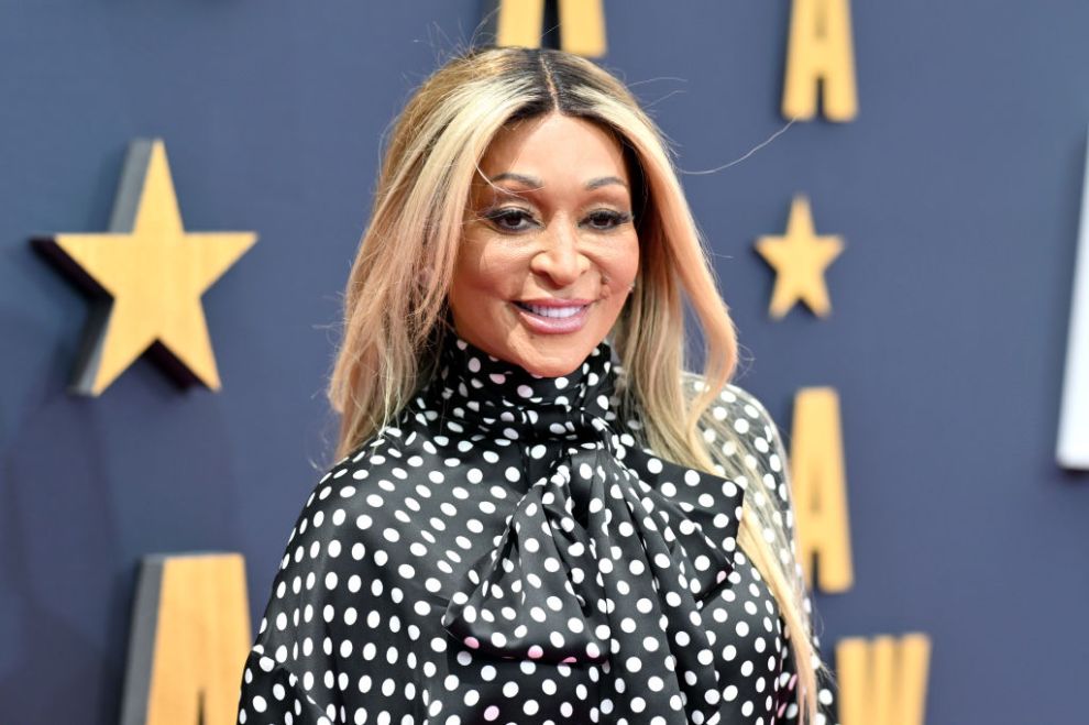 LOS ANGELES, CALIFORNIA - JUNE 25: Karen Huger attends the BET Awards 2023 at Microsoft Theater on June 25, 2023 in Los Angeles, California.