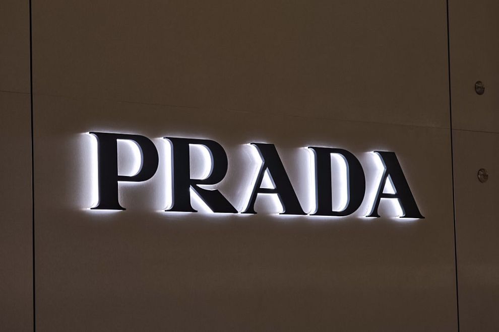 SHANGHAI, CHINA - APRIL 9, 2025 - A PRADA flagship store in Shanghai, China on April 9, 2025.