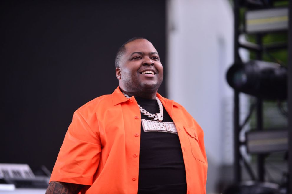 MIAMI, FL - JUNE 03: Sean Kingston performs live on stage during "Hot Summer Night" concert at FPL Solar Amphitheater at Bayfront Park on June 3, 2023 in Miami, Florida