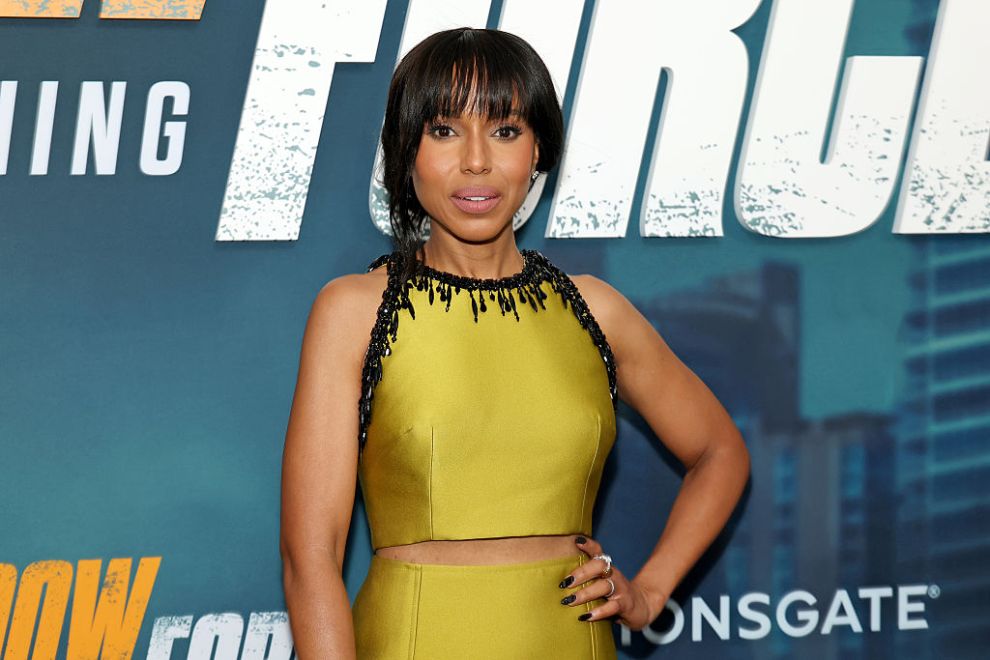 NEW YORK, NEW YORK - MAY 01: Kerry Washington attends Lionsgate's "Shadow Force" New York Premiere at AMC Lincoln Square 13 on May 01, 2025 in New York City.