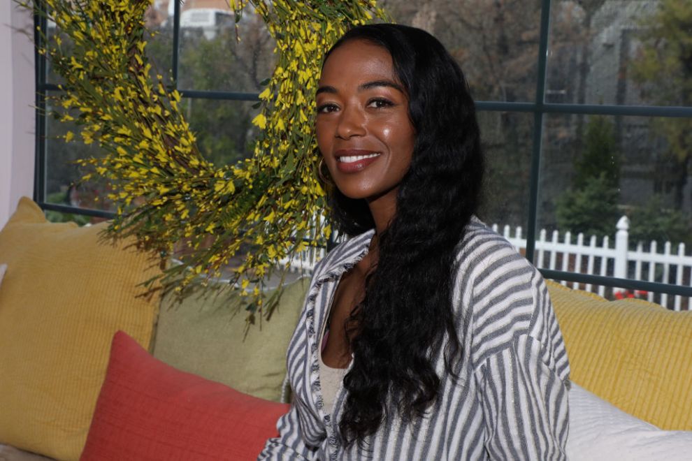 UNIVERSAL CITY, CALIFORNIA - MARCH 21: TV Personality Ananda Lewis visits Hallmark's "Home & Family" at Universal Studios Hollywood on March 21, 2019 in Universal City, California.