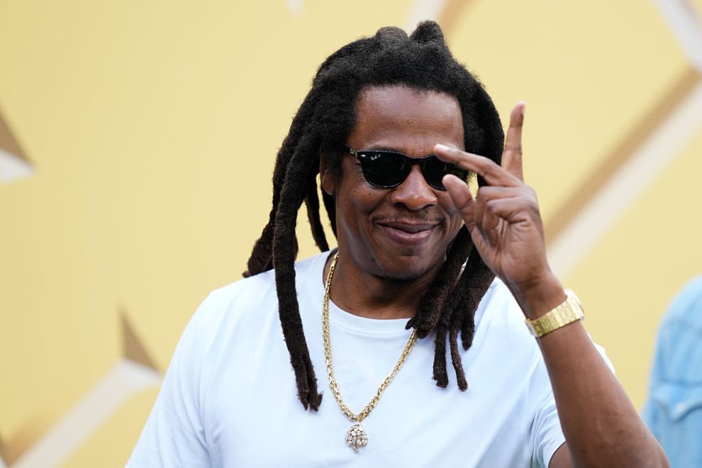 Jay Z rapper prior the FIFA Club World Cup 2025 semi-final match between Paris Saint-Germain and Real Madrid CF at MetLife Stadium on July 9, 2025 in East Rutherford, United States