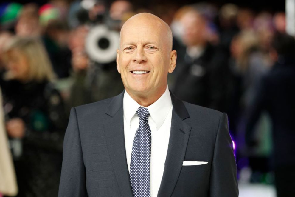 US actor Bruce Willis poses on arrival for the European premiere of Glass in central London on January 9, 2019.