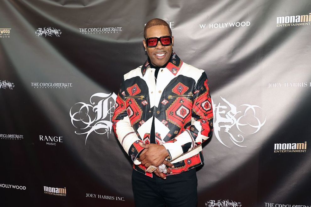 HOLLYWOOD, CALIFORNIA - AUGUST 01: Busta Rhymes attends the Post Reception for Busta Rhymes' Hollywood Walk of Fame Star Ceremony at W Hollywood on August 01, 2025 in Hollywood, California.